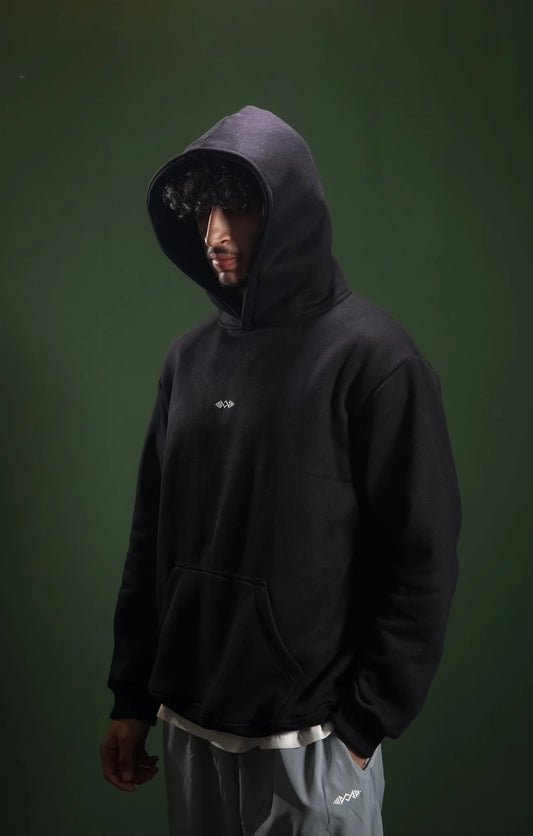 Murks Wear Men’s Winter Gym Hoodie Black winter Workout Hoodie 