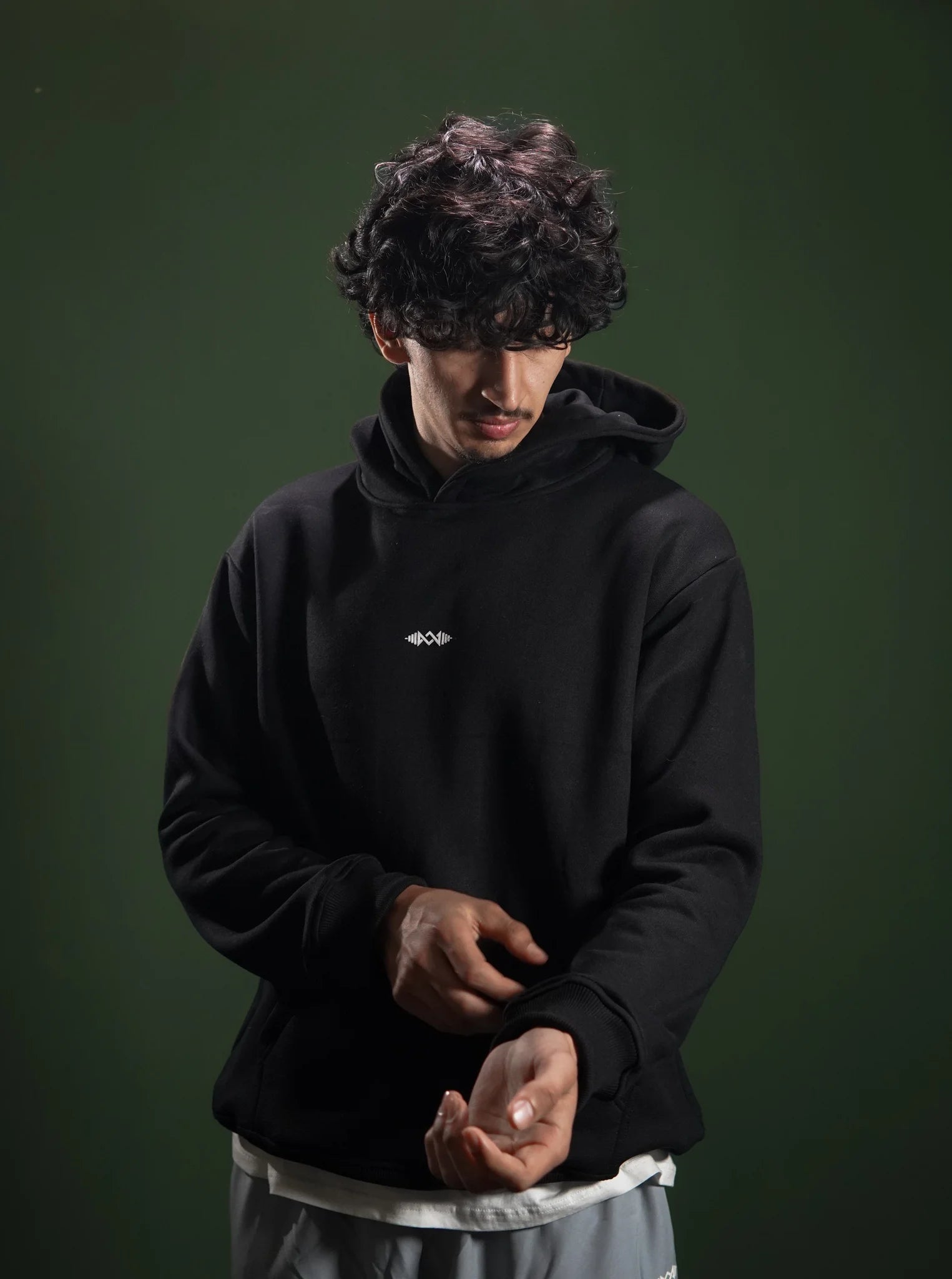 Murks Wear Men’s Winter Gym Hoodie Black Fleece Workout Hoodie