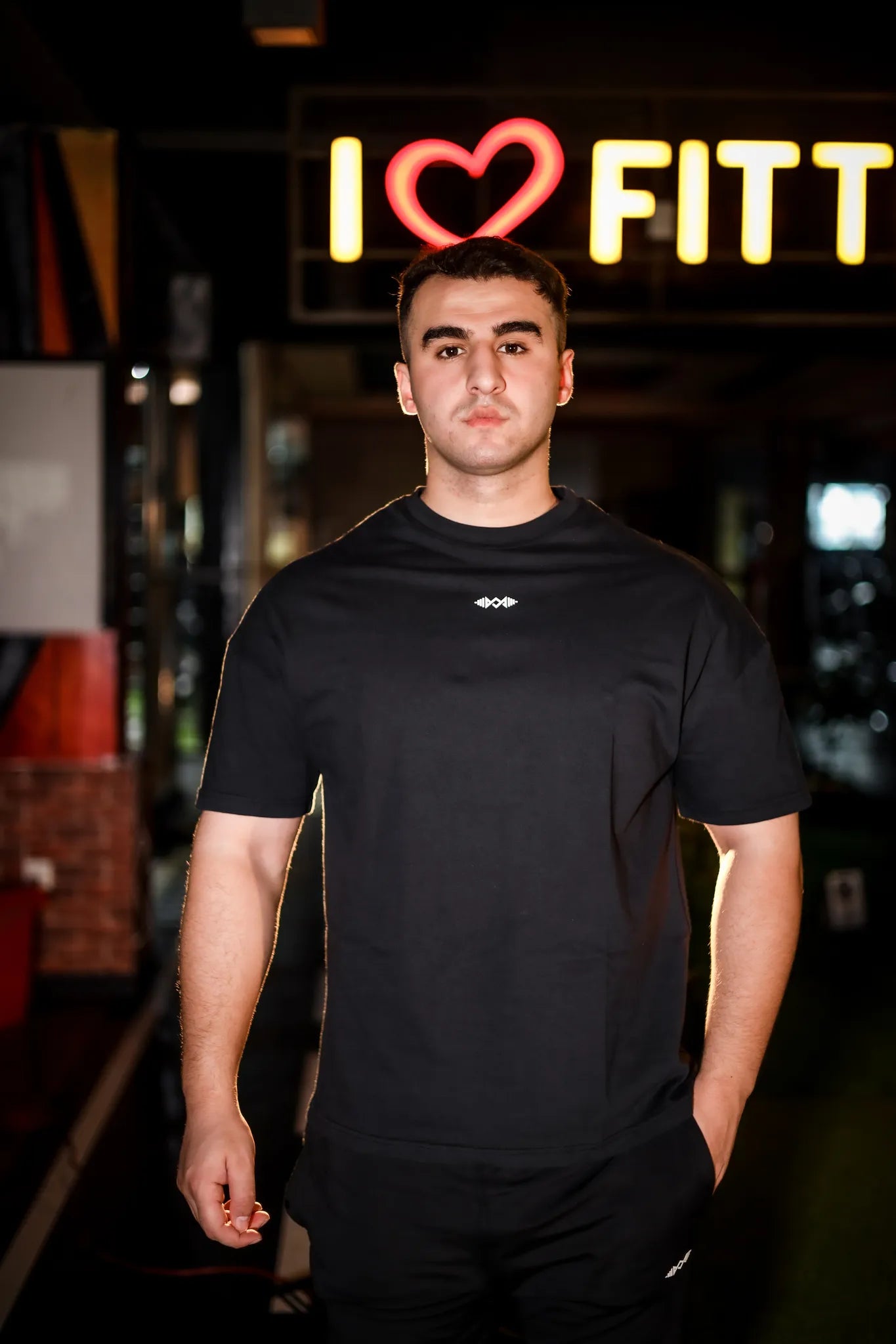 Murks Wear black oversize Tee perfect for gym and casual wear